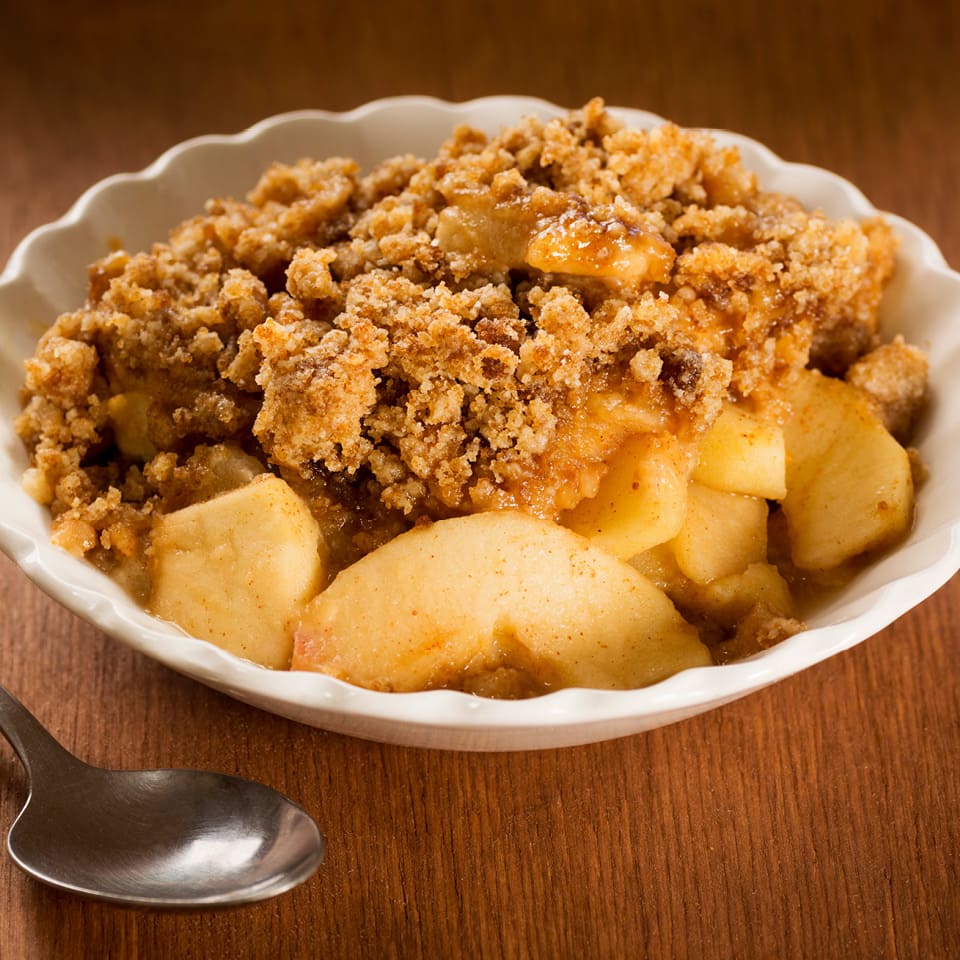 Crumble aux pommes 