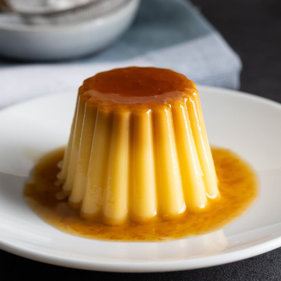 Flan au spéculoos