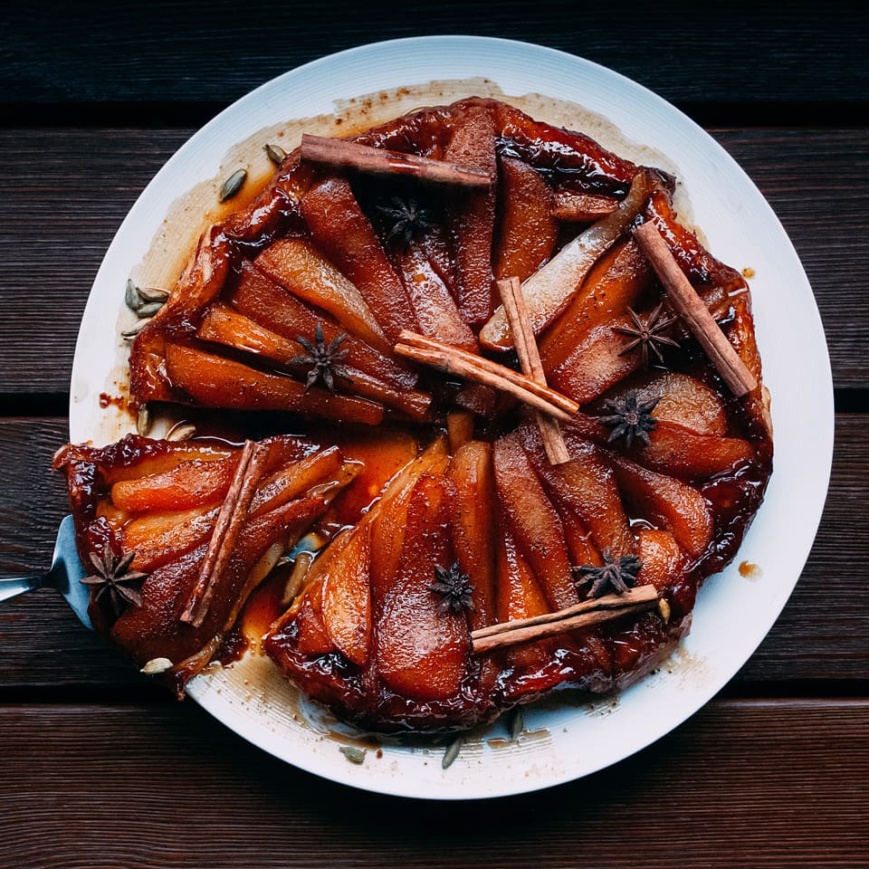 Tarte Tatin poires